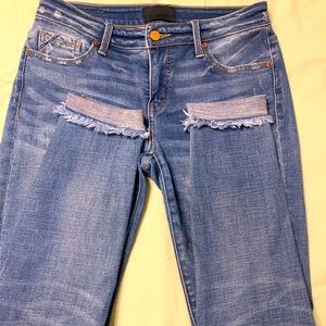 Women’s Buckle Black Ankle Skinny